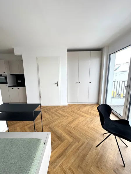 Modernes möbliertes großzügiges Apartment mit Balkon und EBK! — photo 1